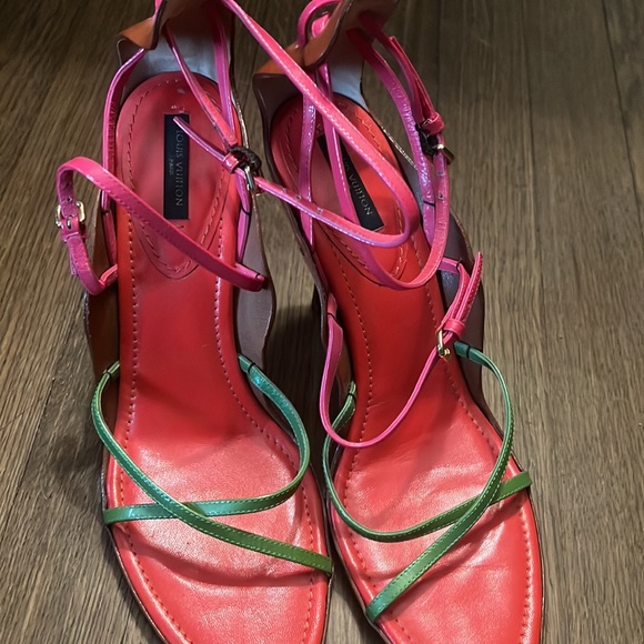 Louis Vuitton Strappy Heels Size 40 - Picture 3 of 7